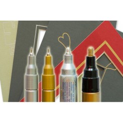 Metallic markers
