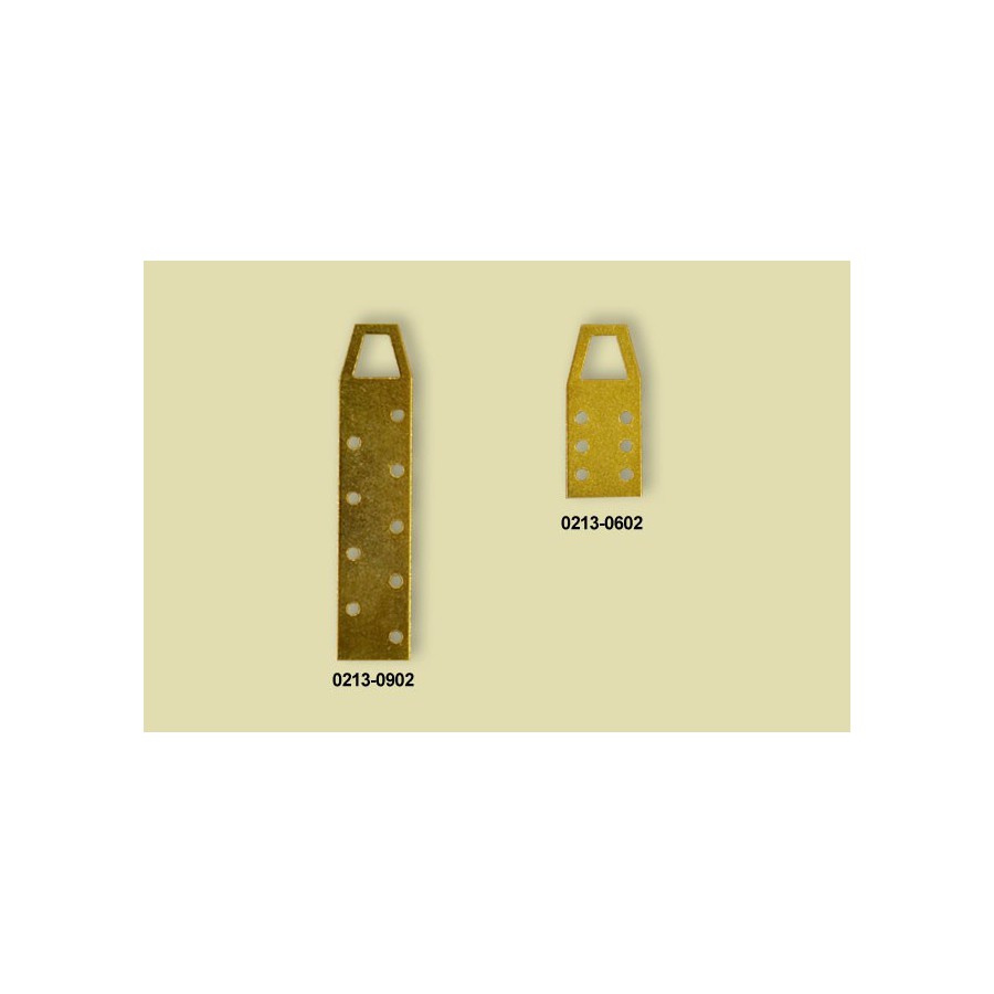 Adjustable pendants with holes