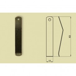 Blaszki twarde do mocowania podobrazi