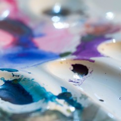 Porcelain palettes