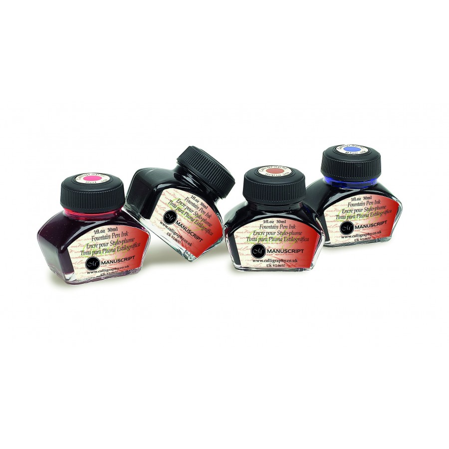 Ink for fountain pens - non-waterproof