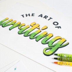 Lettering
